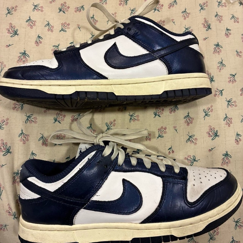 Nike Women’s Dunk Low Premium 'Vintage Navy' Used Size 7